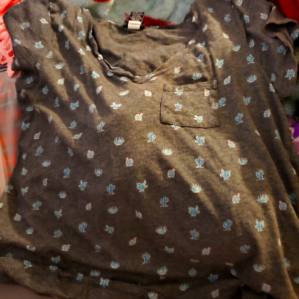 TORRID Cactus shirt